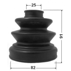 Bellow Drive Shaft - FEBEST 0415K94