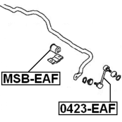 Link Coupling Rod Stabiliser Bar - FEBEST 0423EAF