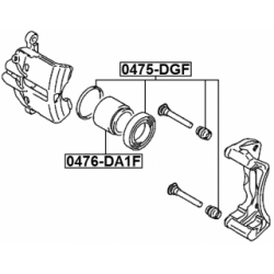 Piston Brake Caliper - FEBEST 0476DA1F