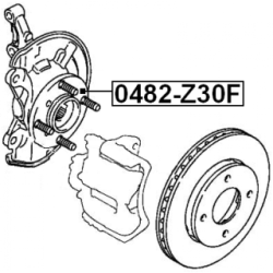 Wheel Hub - FEBEST 0482Z30F