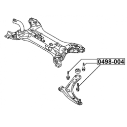 Camber Correction Screw - FEBEST 0498004
