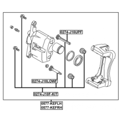 Brake Caliper - FEBEST 0577KEFLH