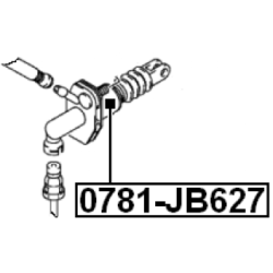 Master Cylinder Clutch - FEBEST 0781JB627