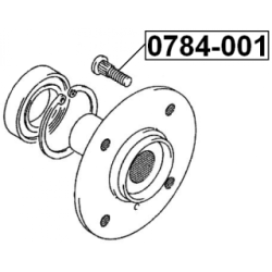 Wheel Stud - FEBEST 0784001