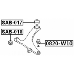 Ball Joint - FEBEST 0820W10