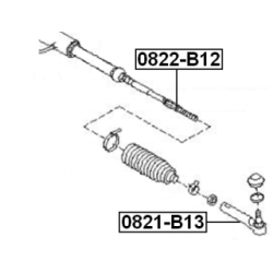 Inner Tie Rod - FEBEST 0822B12