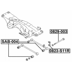 Camber Correction Screw - FEBEST 0829003