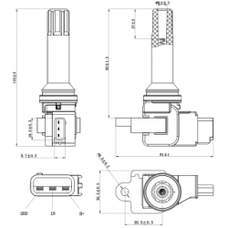 Ignition Coil - FEBEST 08640002
