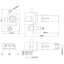 Ignition Coil - FEBEST 08640003