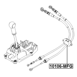 Cable Pull Manual Transmission - FEBEST 10106MFG