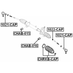 Tie Rod End - FEBEST 1021CAP