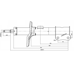 Shock Absorber - FEBEST 10666582FR