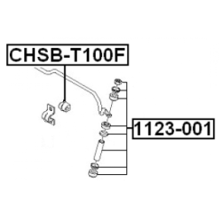 Link Coupling Rod Stabiliser Bar - FEBEST 1123001