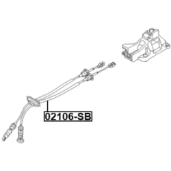 Cable Pull Manual Transmission - FEBEST 12106SB