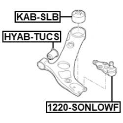 Ball Joint - FEBEST 1220SONLOWF