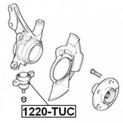 Ball Joint - FEBEST 1220TUC
