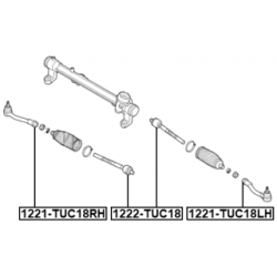 Inner Tie Rod - FEBEST 1222TUC18