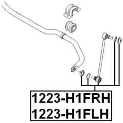 Link Coupling Rod Stabiliser Bar - FEBEST 1223H1FLH