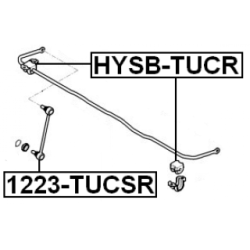 Link Coupling Rod Stabiliser Bar - FEBEST 1223TUCSR
