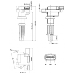 Ignition Coil - FEBEST 12640003