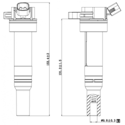 Ignition Coil - FEBEST 12640006