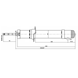 Shock Absorber - FEBEST 12658719F