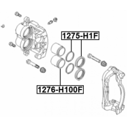 Repair Kit Brake Caliper - FEBEST 1275H1F