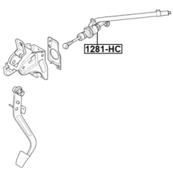 Master Cylinder Clutch - FEBEST 1281HC