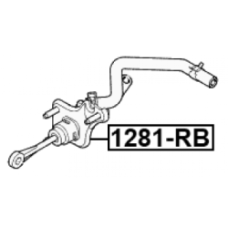 Master Cylinder Clutch - FEBEST 1281RB