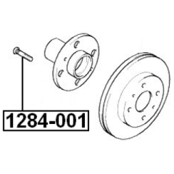 Wheel Stud - FEBEST 1284001