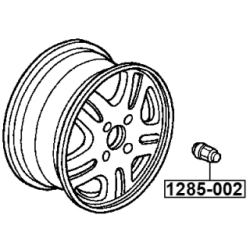 Wheel Nut - FEBEST 1285002