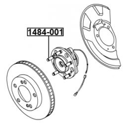 Wheel Stud - FEBEST 1484001