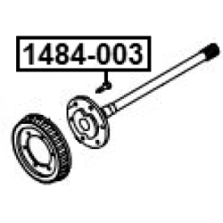 Wheel Stud - FEBEST 1484003