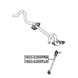 Link Coupling Rod Stabiliser Bar - FEBEST 1623C205FLH