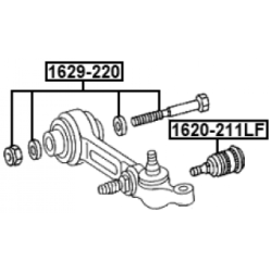 Camber Correction Screw - FEBEST 1629220