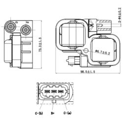 Ignition Coil Unit - FEBEST 16640002