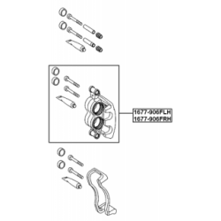 Brake Caliper - FEBEST 1677906FRH