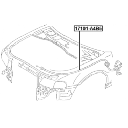 Bonnet Cable - FEBEST 17101A4B5