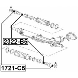 Tie Rod End - FEBEST 1721C5