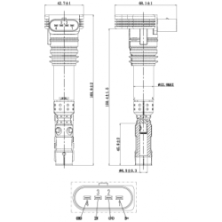 Ignition Coil - FEBEST 17640002