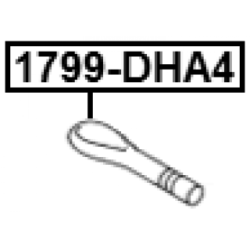 Tow Hook - FEBEST 1799DHA4