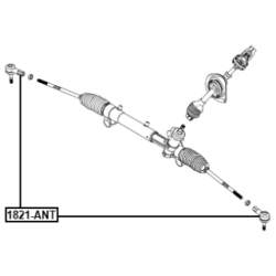 Tie Rod End - FEBEST 1821ANT