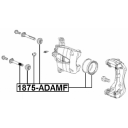 Repair Kit Brake Caliper - FEBEST 1875ADAMF