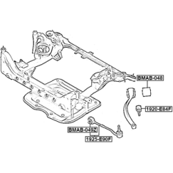 Control Trailing Arm Wheel Suspension - FEBEST 1925E90F