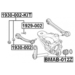 Camber Correction Screw - FEBEST 1929002KIT