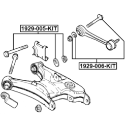 Camber Correction Screw - FEBEST 1929005KIT