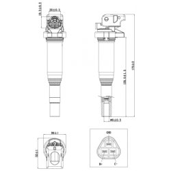 Ignition Coil - FEBEST 19640001