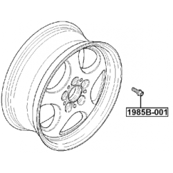 Wheel Stud - FEBEST 1985B001