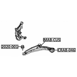 Ball Joint - FEBEST 2020001