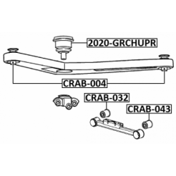 Ball Joint - FEBEST 2020GRCHUPR